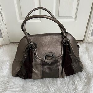 Moschino Vintage Metallic Multi-Tone Handbag